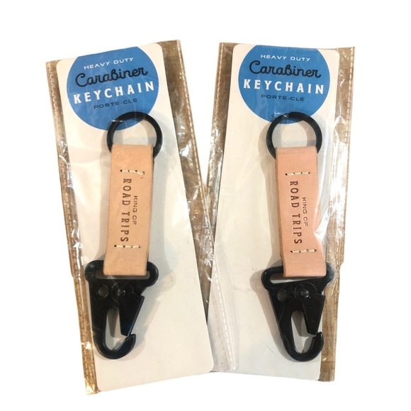 Carabiner Heavy Duty Keychain set of 2 NWT - Picture 1 of 4